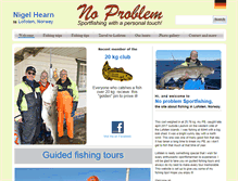 Tablet Screenshot of noproblemsportfishing.com